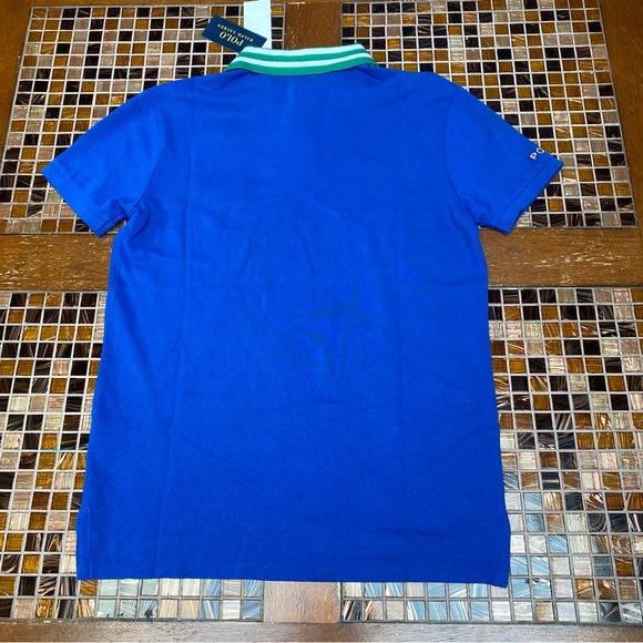 Ralph Lauren Slim Fit Embroidered Polo Piqué Shirt - Picture 5 of 8